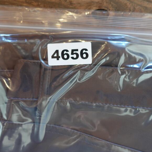 Wilfred Aritzia The Melina Pants Womens 4 Brown Vegan Faux Leather High Rise - Picture 10 of 10